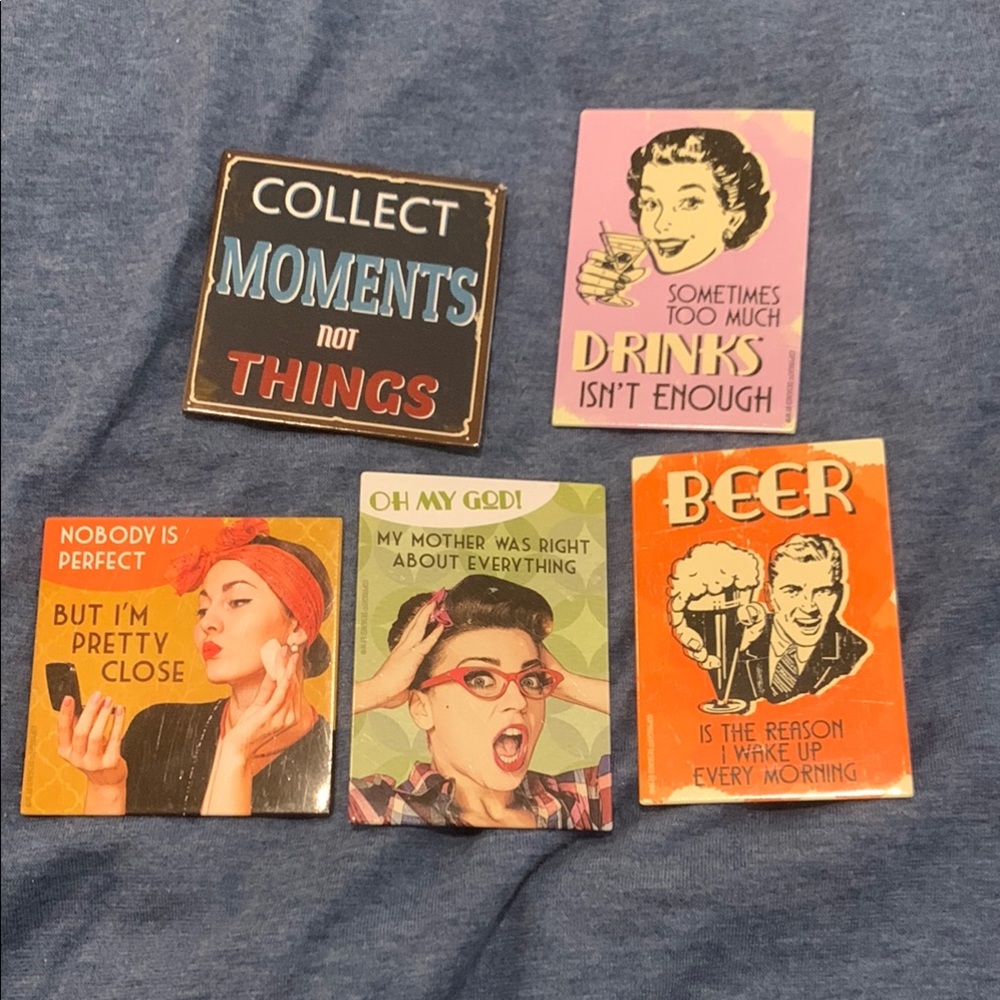 Set of fridge magnets